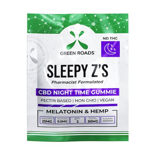 Green Roads CBD Sleepy Z's (2 Pack) - 10 Units per Sleeve 1 products 0000367 green roads cbd sleepy zs 2 pack 10 units per sleeve