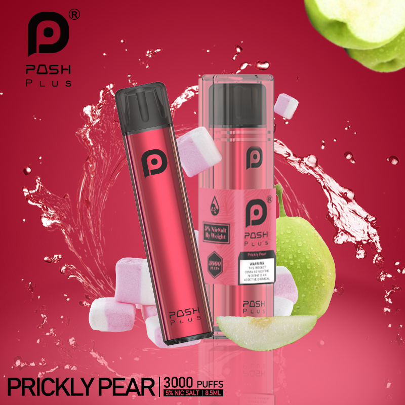 Posh Plus 3000 Puff Device - Prickly Pear (Sleeve of 5) 1 Prickly Pear 1