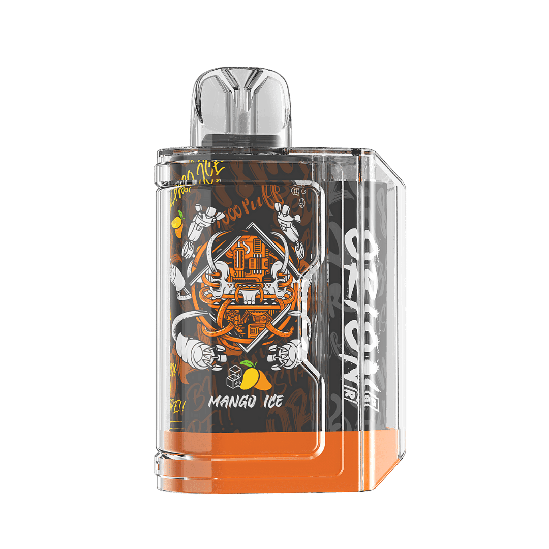 Orion Bar 7500 Puff Disposable Nicotine Vape - Mango Ice (Sleeve of 10) 1 Mango Ice