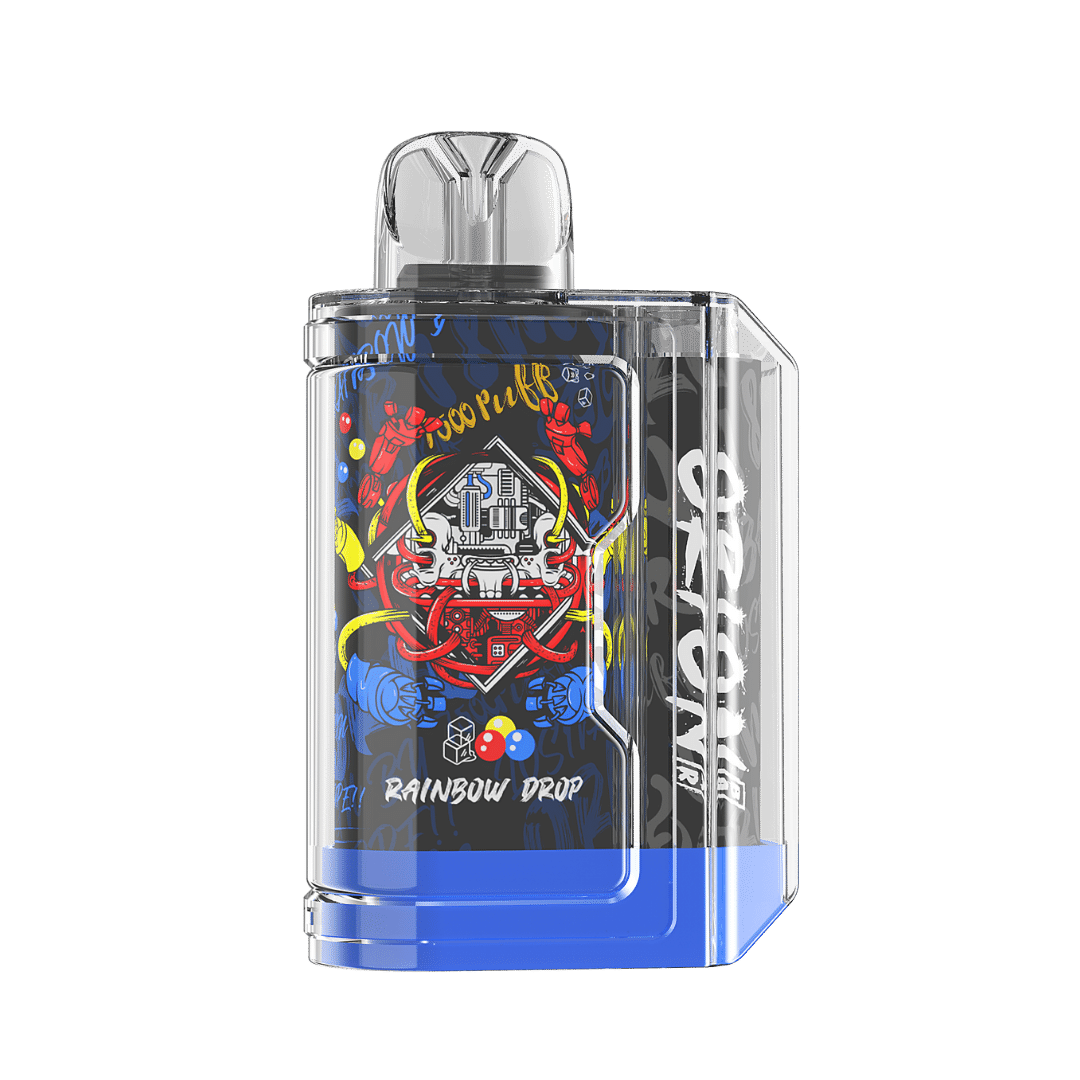 Orion Bar 7500 Puff Disposable Nicotine Vape - Rainbow Drop (Sleeve of 10) 1 Rainbow Drop