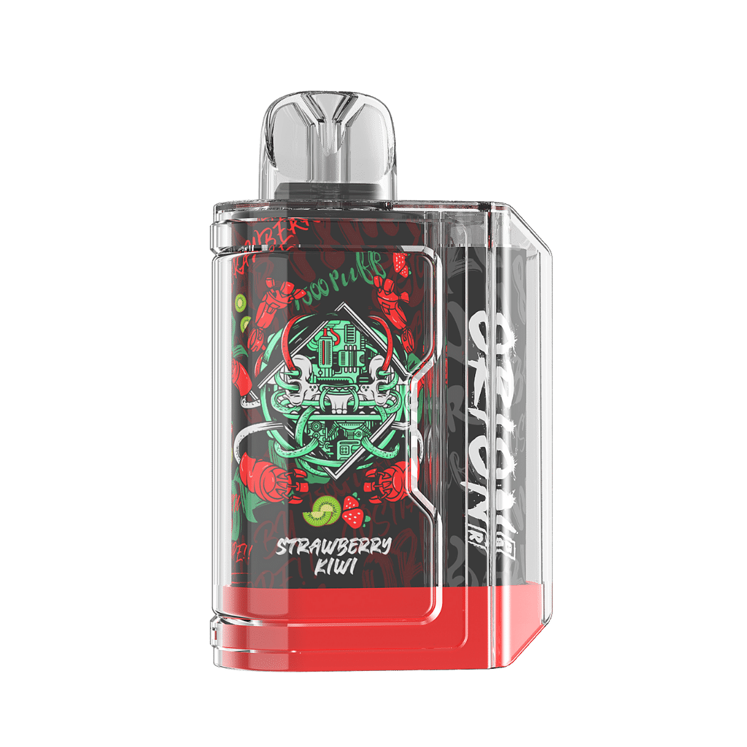 Orion Bar 7500 Puff Disposable Nicotine Vape - Strawberry Kiwi (Sleeve of 10) 1 Strawberry Kiwi