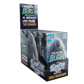 Beast Mode 6G THCa Diamonds Disposable Vape - Alaskan ThunderF*ck (Sleeve of 5) 3 thunderfuck dd