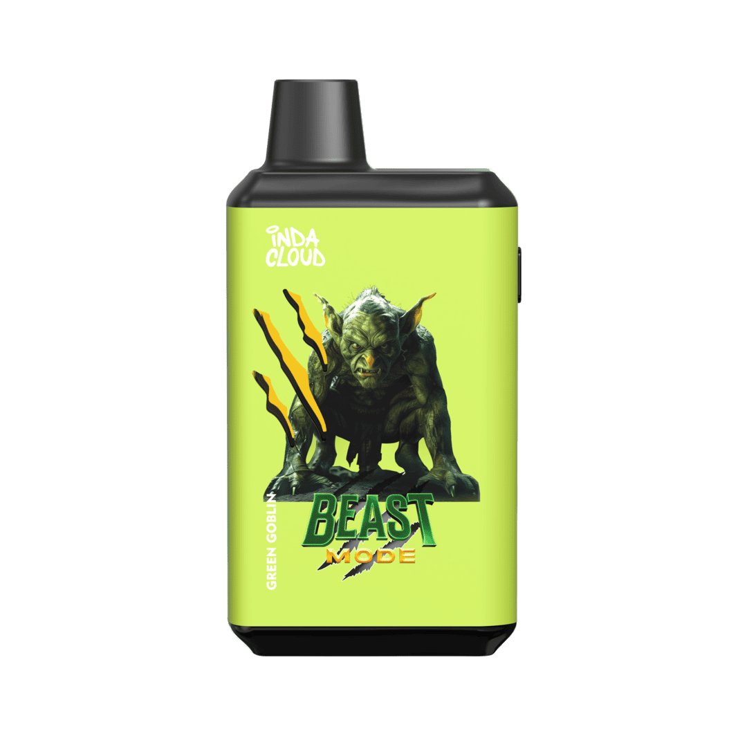 Beast Mode 6G THCa Diamonds Disposable Vape - Green Goblin (Sleeve of 5) 3 Device Green Goblin 1