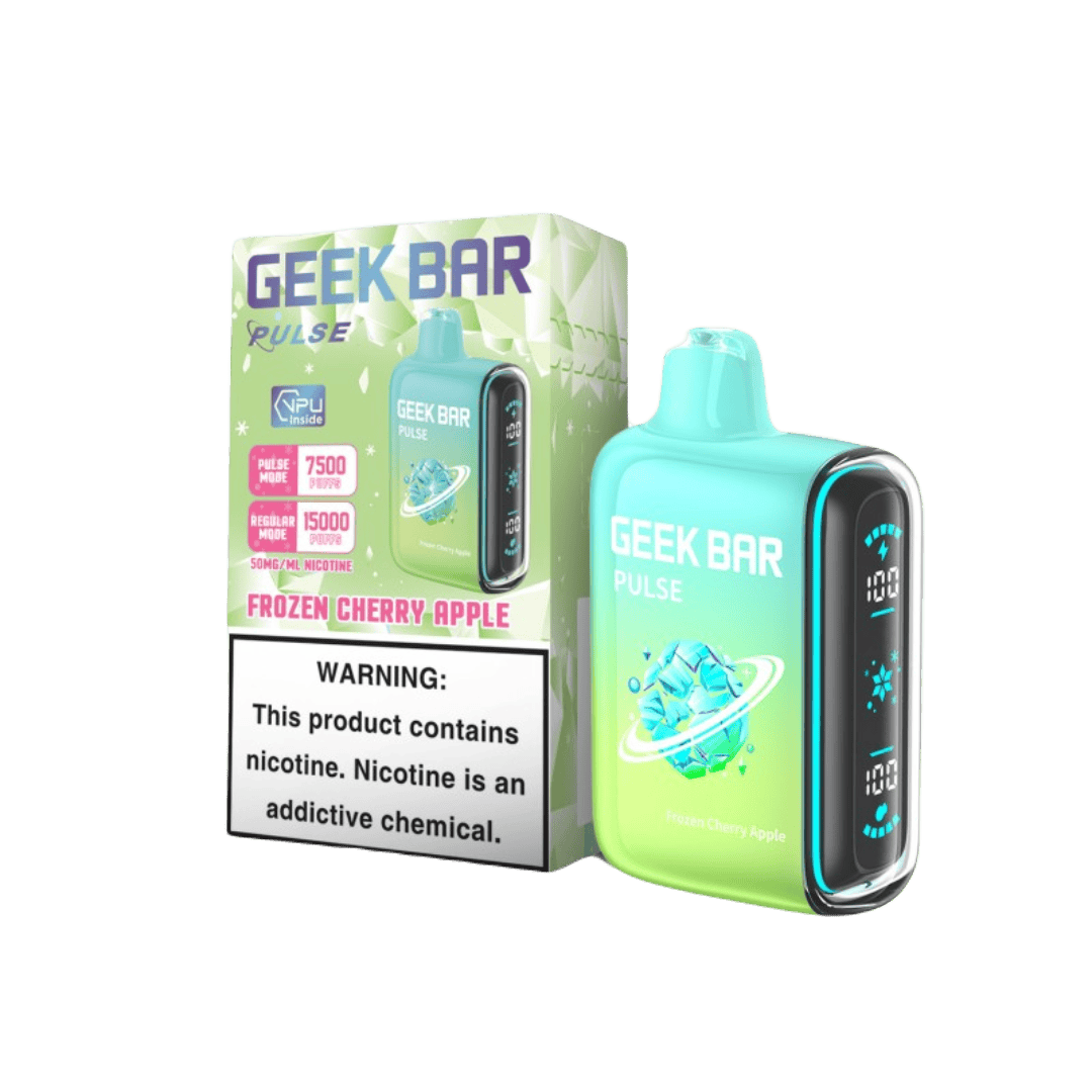 Geek Bar Pulse Disposable Vape - Frozen Cherry Apple (Sleeve of 5) 1 GeekBarPulseBox Frozen Cherry Apple