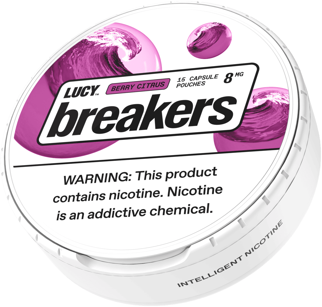 Lucy Breakers 8MG - Berry Citrus (Sleeve of 5) 1 Berry Citrus 8mg 1 1