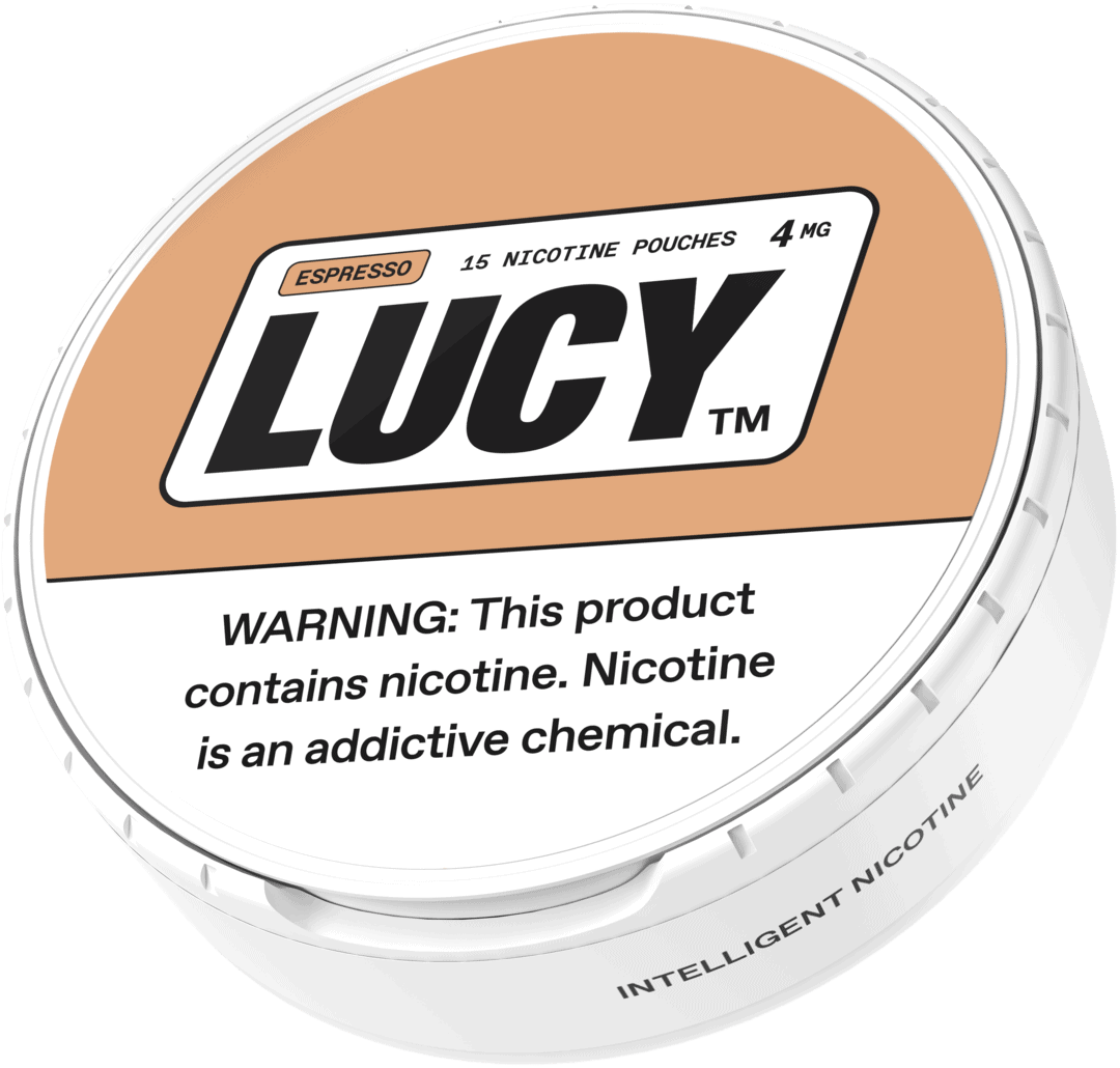Lucy Nicotine Pouch 4MG - Espresso (Sleeve of 5) 1 Espresso Pouches 4mg 1