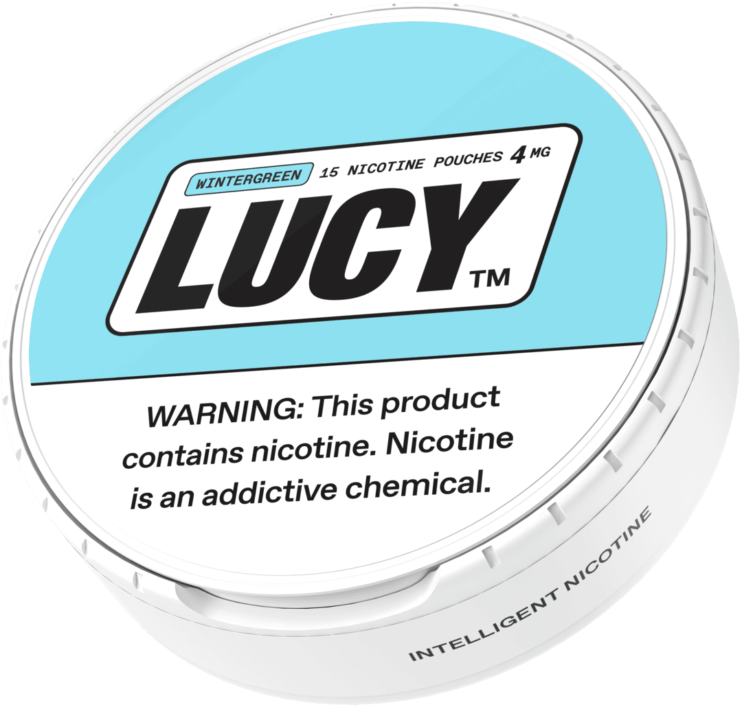 Lucy Nicotine Pouch 4MG - Wintergreen (Sleeve of 5) 1 Wintergreen Pouches 4mg