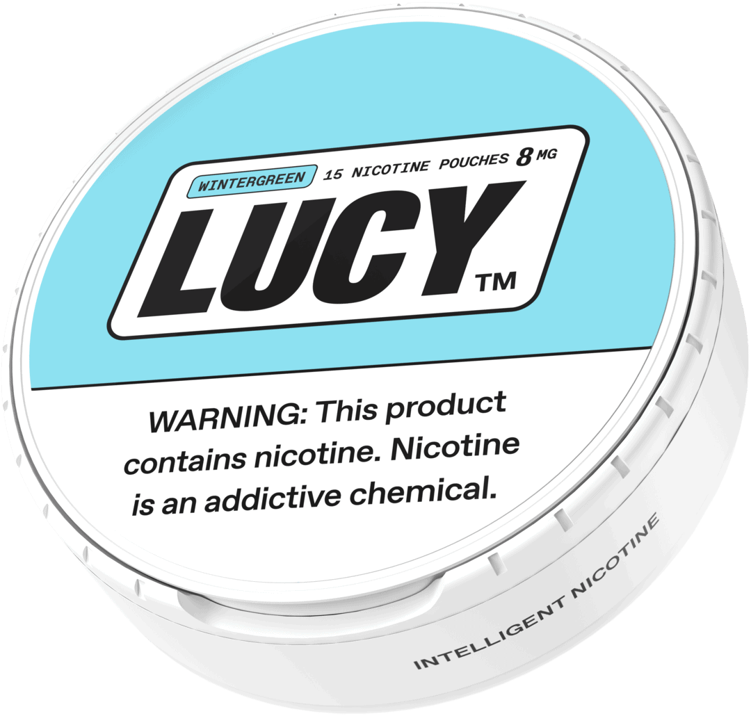 Lucy Nicotine Pouch 8MG - Wintergreen (Sleeve of 5) 1 Wintergreen Pouches 8mg