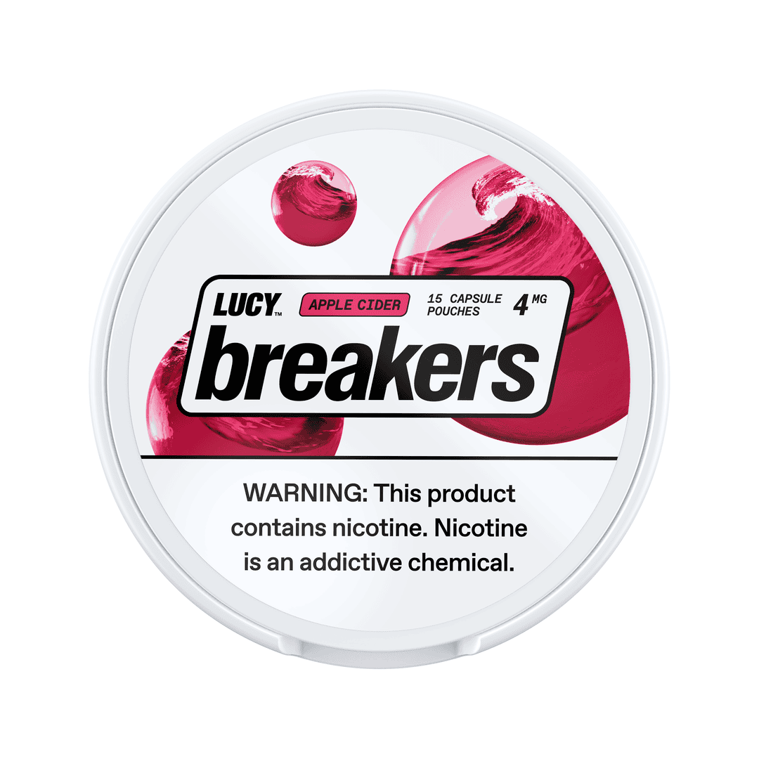 Lucy Breakers 4MG - Apple Cider (Sleeve of 5) 1 Breakers Front Apple Cider 4 1 1