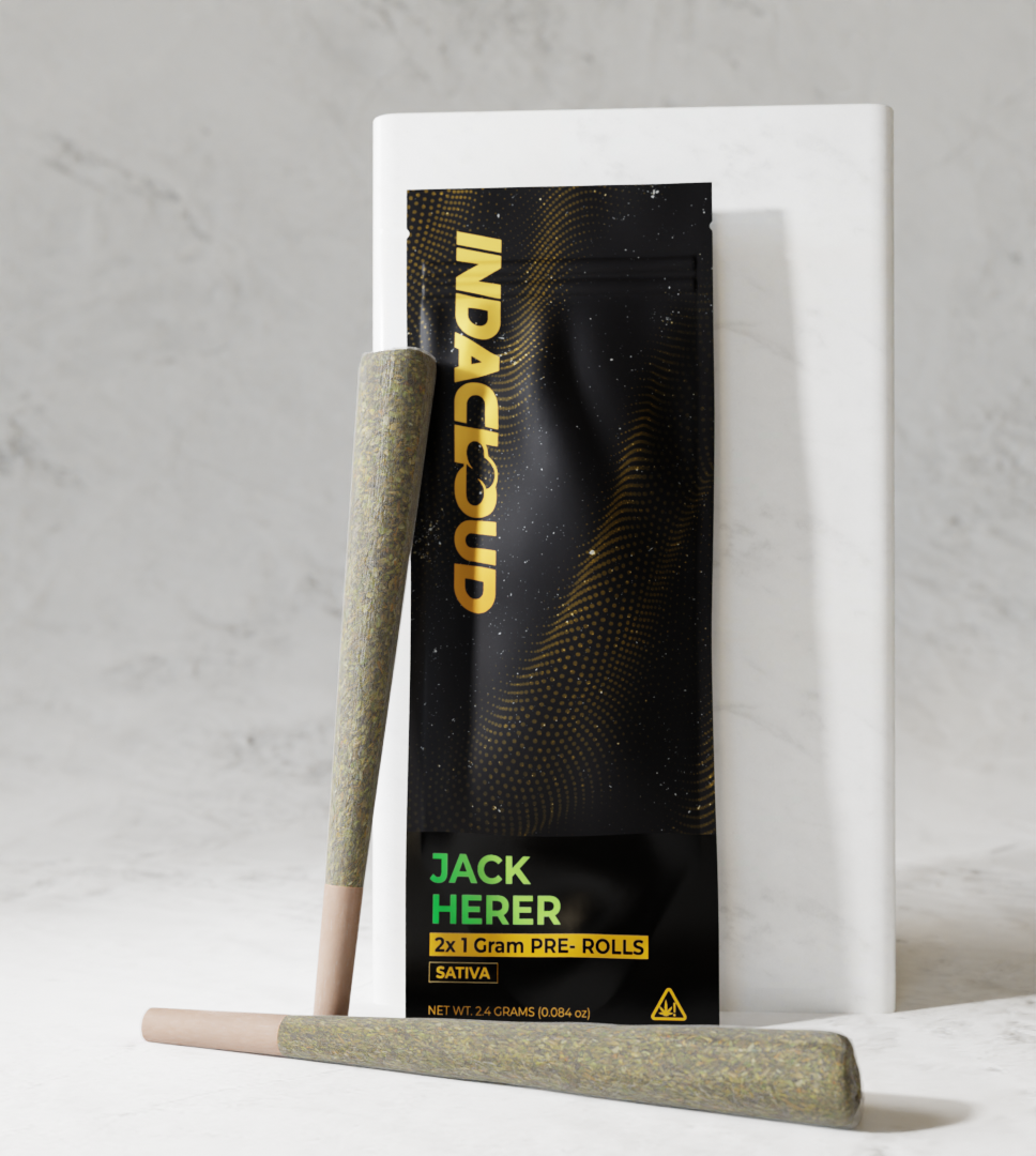 Indacloud 2Pk Pre-Rolls - Jack Herer (Sleeve of 10) 1 Copy of jack herer